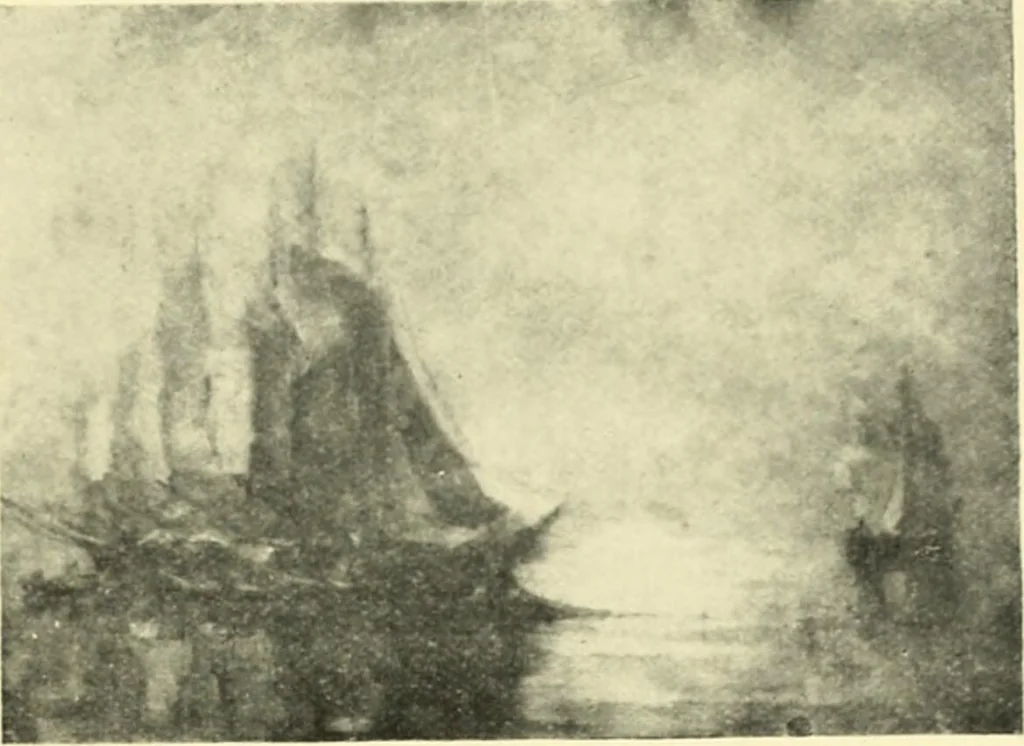 An illustration from Catalogue of pictures and sculpture given by Canadian artists in aid of the patriotic fund ... Toronto, December the thirtieth, nineteen-fourteen, 1914, leaf 12