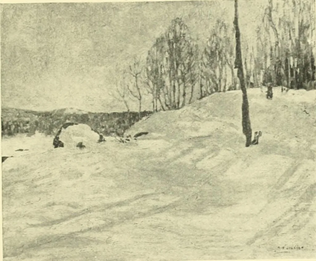 An illustration from Catalogue of pictures and sculpture given by Canadian artists in aid of the patriotic fund ... Toronto, December the thirtieth, nineteen-fourteen, 1914, leaf 12