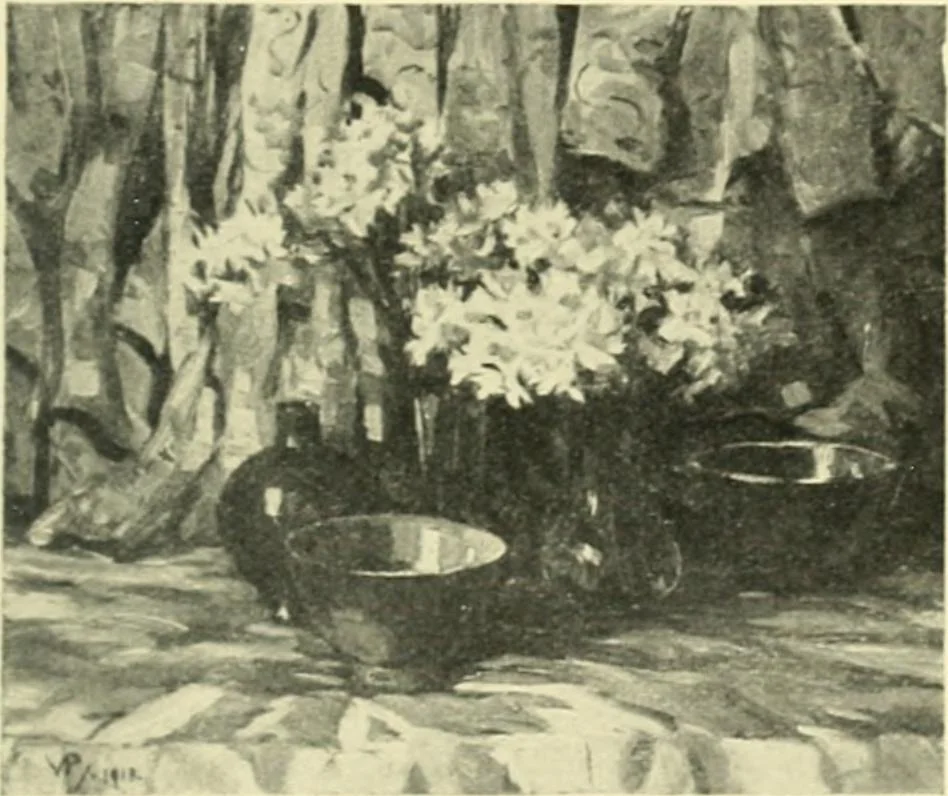 An illustration from Catalogue of pictures and sculpture given by Canadian artists in aid of the patriotic fund ... Toronto, December the thirtieth, nineteen-fourteen, 1914, leaf 16