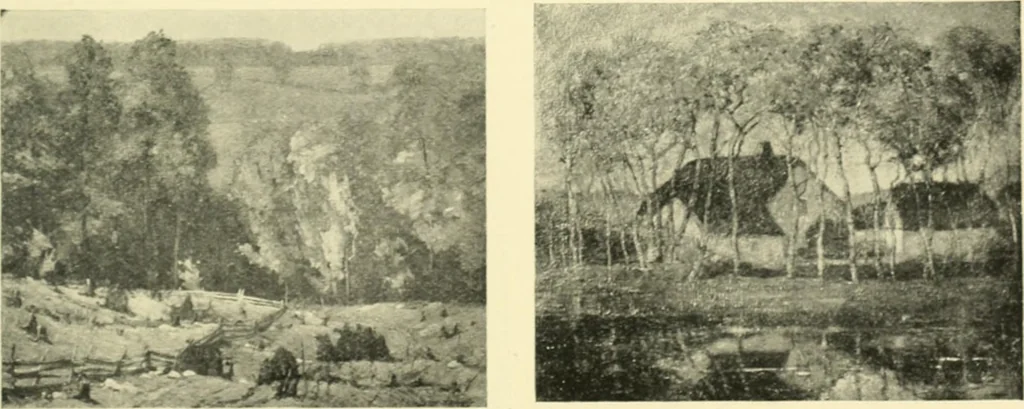 An illustration from Catalogue of pictures and sculpture given by Canadian artists in aid of the patriotic fund ... Toronto, December the thirtieth, nineteen-fourteen, 1914, leaf 16