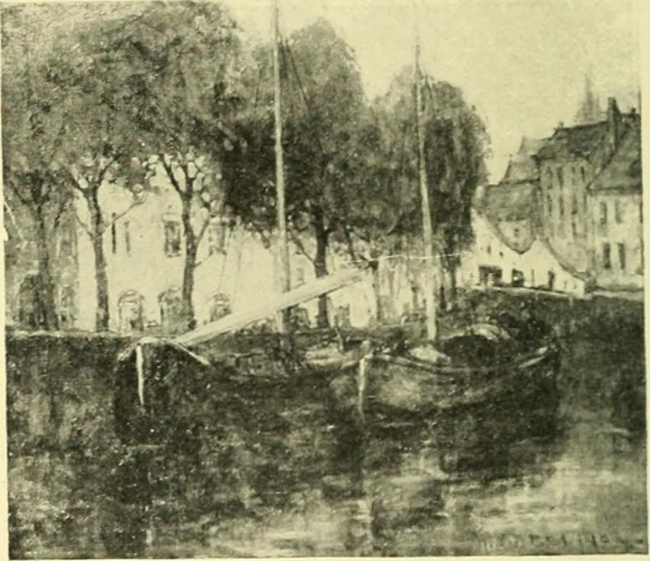 An illustration from Catalogue of pictures and sculpture given by Canadian artists in aid of the patriotic fund ... Toronto, December the thirtieth, nineteen-fourteen, 1914, leaf 17