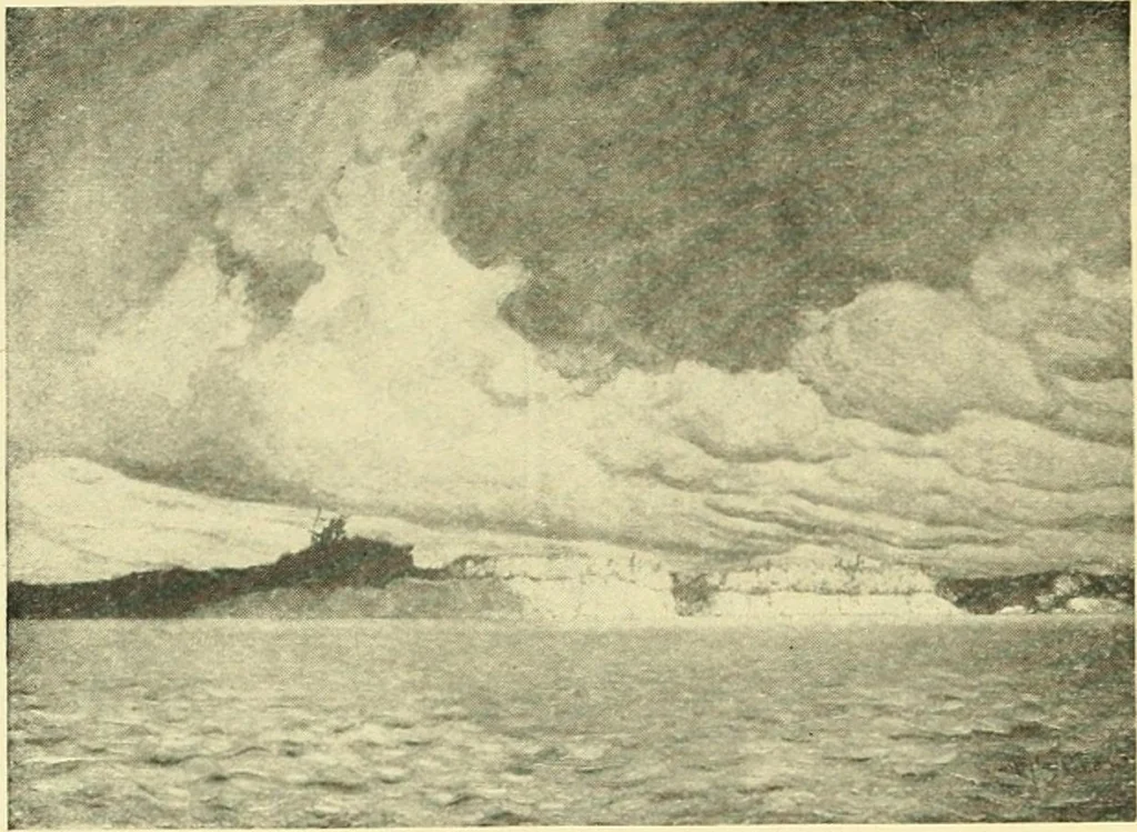 An illustration from Catalogue of pictures and sculpture given by Canadian artists in aid of the patriotic fund ... Toronto, December the thirtieth, nineteen-fourteen, 1914, leaf 19