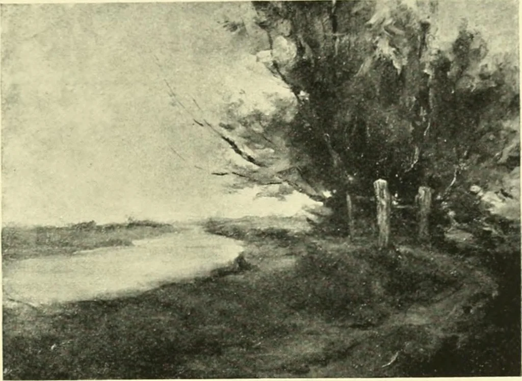 An illustration from Catalogue of pictures and sculpture given by Canadian artists in aid of the patriotic fund ... Toronto, December the thirtieth, nineteen-fourteen, 1914, leaf 30