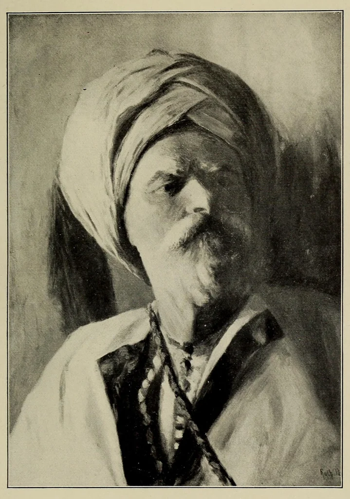 An illustration from Catalogue of the pictures in the art gallery in Montpelier, the Thomas W. Wood collection, 1913, leaf 111