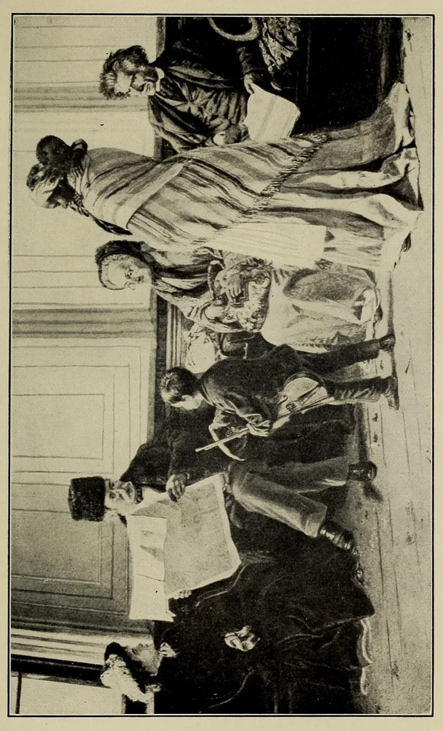 An illustration from Catalogue of the pictures in the art gallery in Montpelier, the Thomas W. Wood collection, 1913, leaf 125