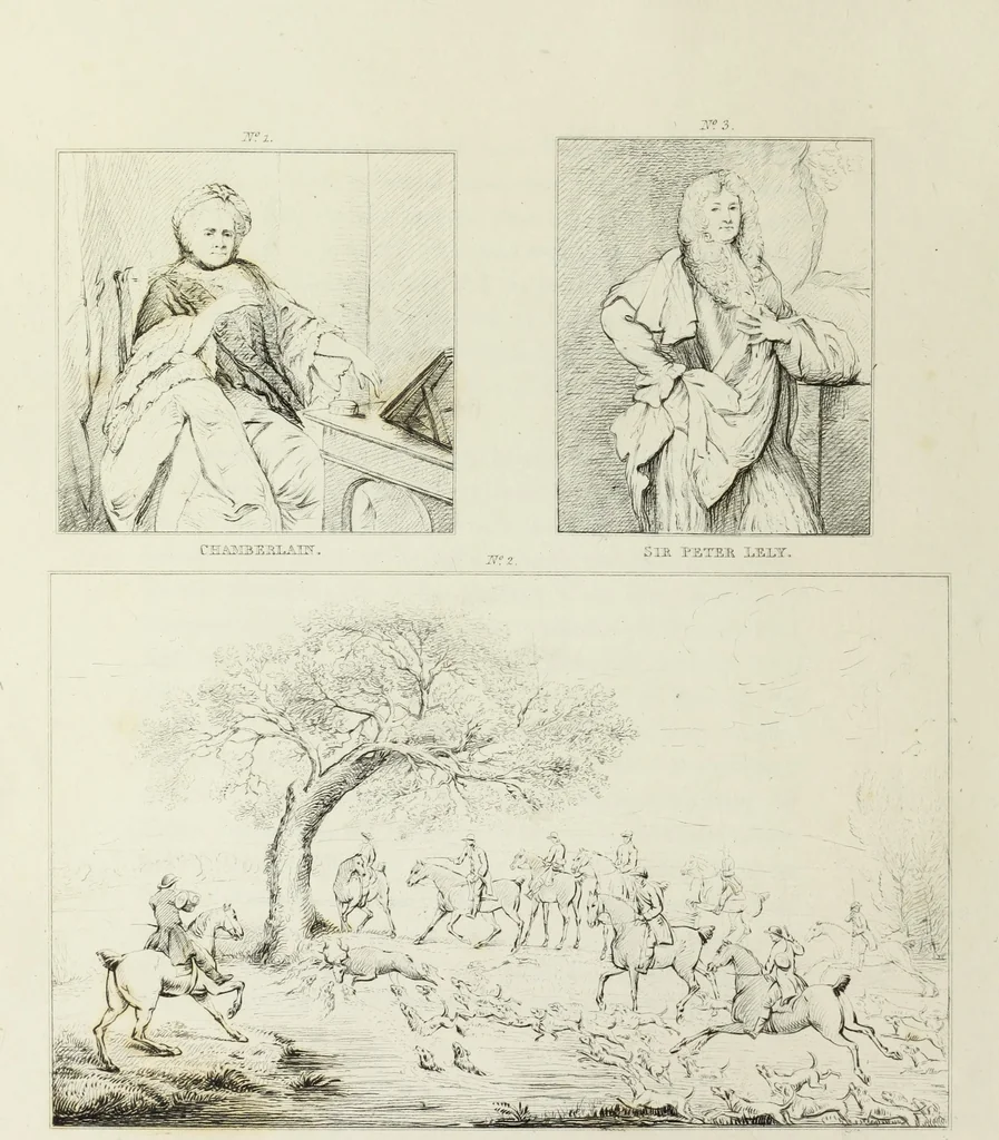 An illustration from A catalogue of the pictures at Grosvenor House, London : with etchings from the whole collection, 1821, leaf 11