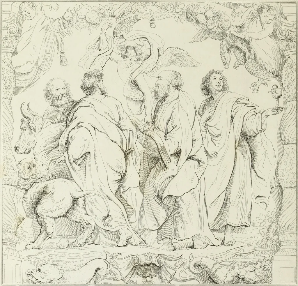 An illustration from A catalogue of the pictures at Grosvenor House, London : with etchings from the whole collection, 1821, leaf 113