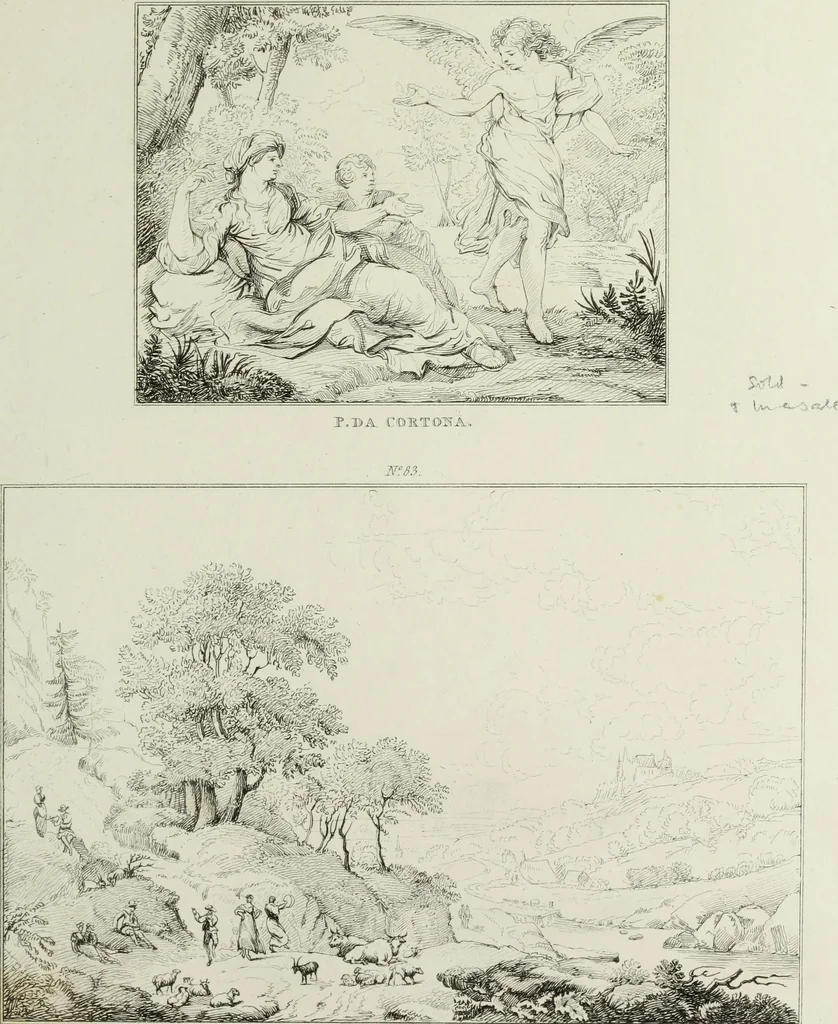 An illustration from A catalogue of the pictures at Grosvenor House, London : with etchings from the whole collection, 1821, leaf 150
