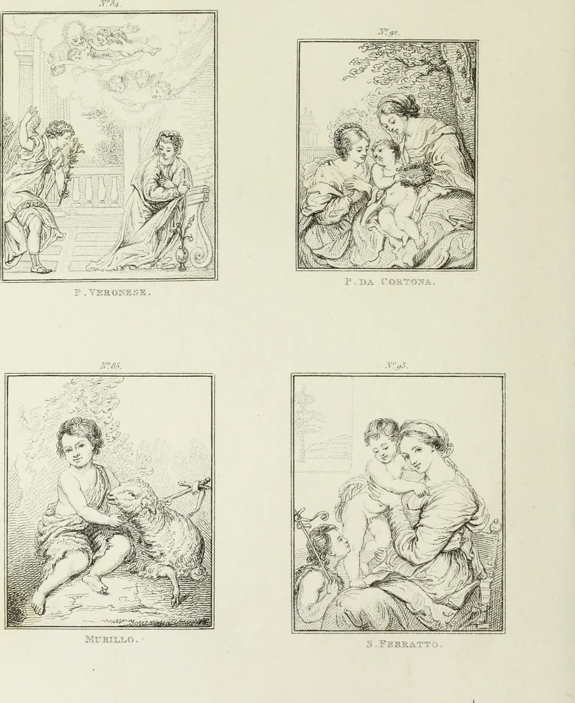 An illustration from A catalogue of the pictures at Grosvenor House, London : with etchings from the whole collection, 1821, leaf 153