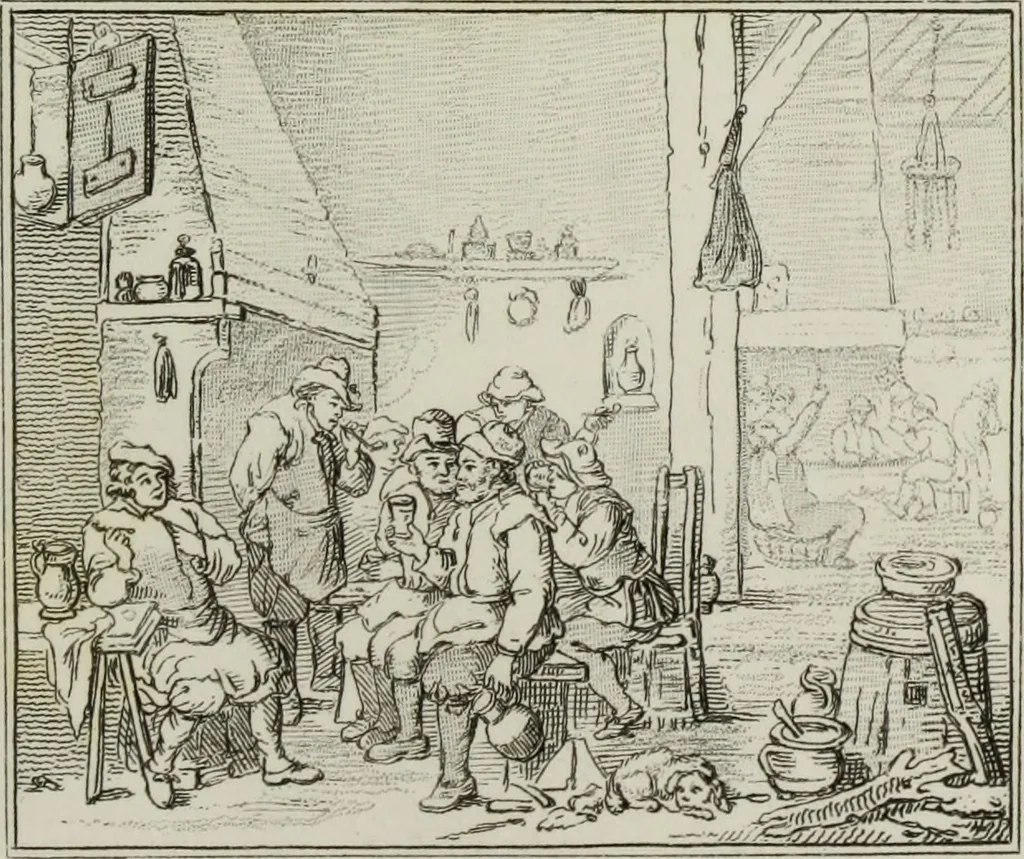 An illustration from A catalogue of the pictures at Grosvenor House, London : with etchings from the whole collection, 1821, leaf 178