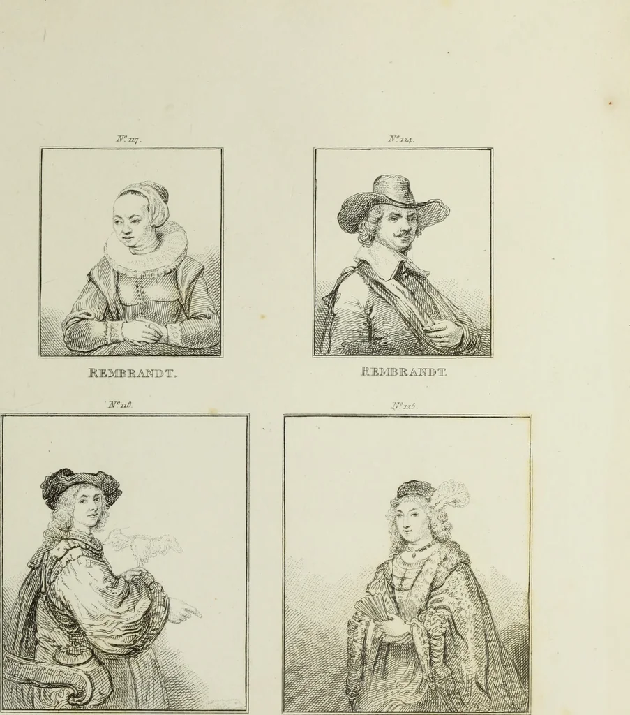 An illustration from A catalogue of the pictures at Grosvenor House, London : with etchings from the whole collection, 1821, leaf 198