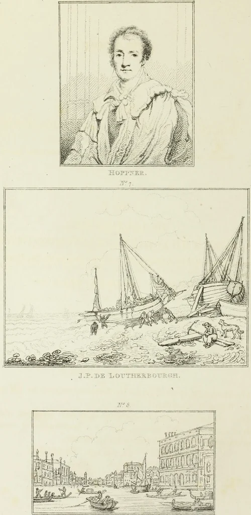 An illustration from A catalogue of the pictures at Grosvenor House, London : with etchings from the whole collection, 1821, leaf 21