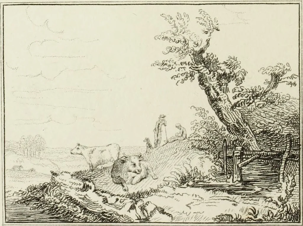 An illustration from A catalogue of the pictures at Grosvenor House, London : with etchings from the whole collection, 1821, leaf 29