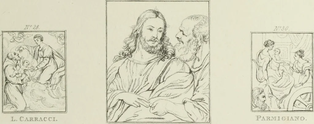 An illustration from A catalogue of the pictures at Grosvenor House, London : with etchings from the whole collection, 1821, leaf 56