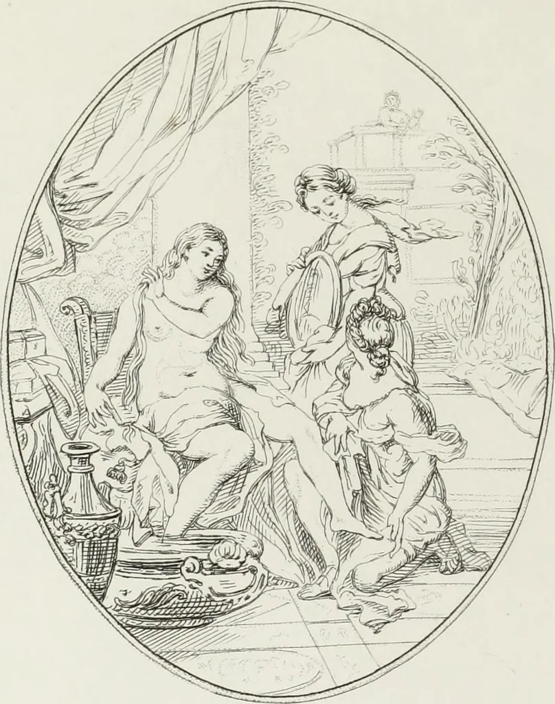 An illustration from A catalogue of the pictures at Grosvenor House, London : with etchings from the whole collection, 1821, leaf 59
