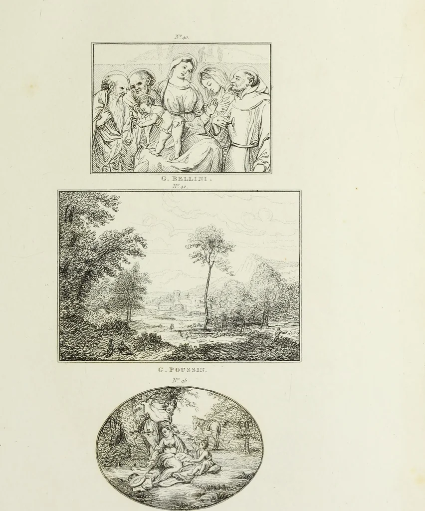 An illustration from A catalogue of the pictures at Grosvenor House, London : with etchings from the whole collection, 1821, leaf 74