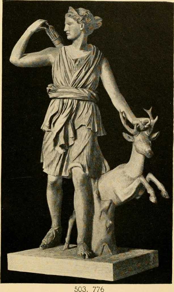 An illustration from Catalogue of plaster cast reproductions from antique, medieval and modern sculpture : subjects for art schools., 1901, leaf 107