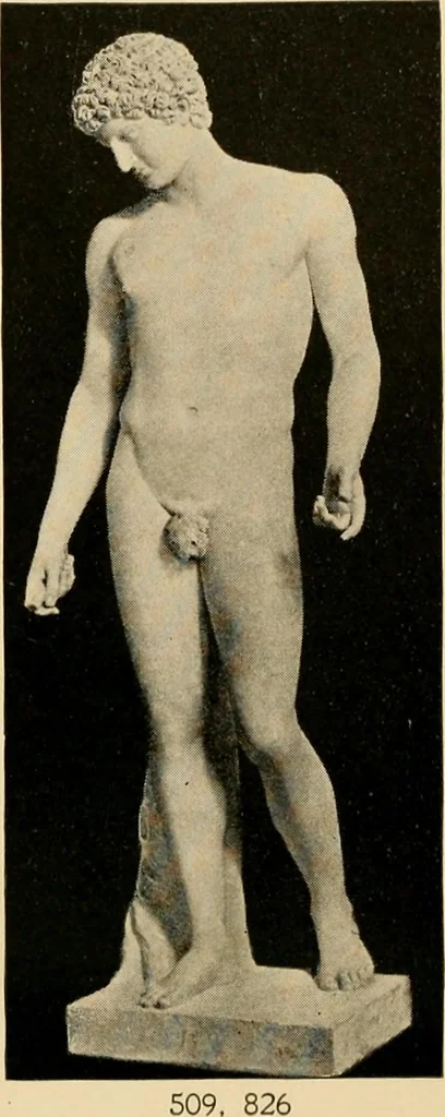 An illustration from Catalogue of plaster cast reproductions from antique, medieval and modern sculpture : subjects for art schools., 1901, leaf 109