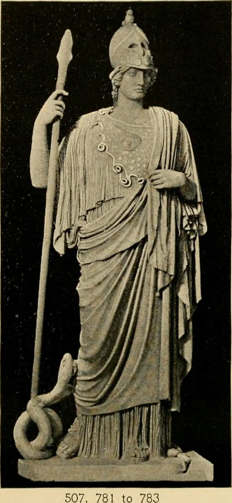 An illustration from Catalogue of plaster cast reproductions from antique, medieval and modern sculpture : subjects for art schools., 1901, leaf 109