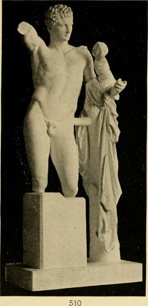 An illustration from Catalogue of plaster cast reproductions from antique, medieval and modern sculpture : subjects for art schools., 1901, leaf 110