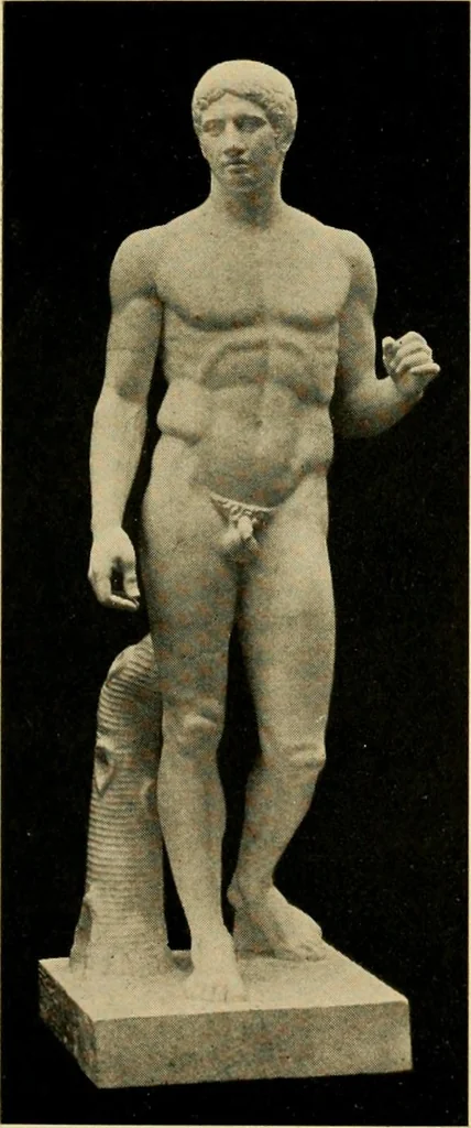 An illustration from Catalogue of plaster cast reproductions from antique, medieval and modern sculpture : subjects for art schools., 1901, leaf 120