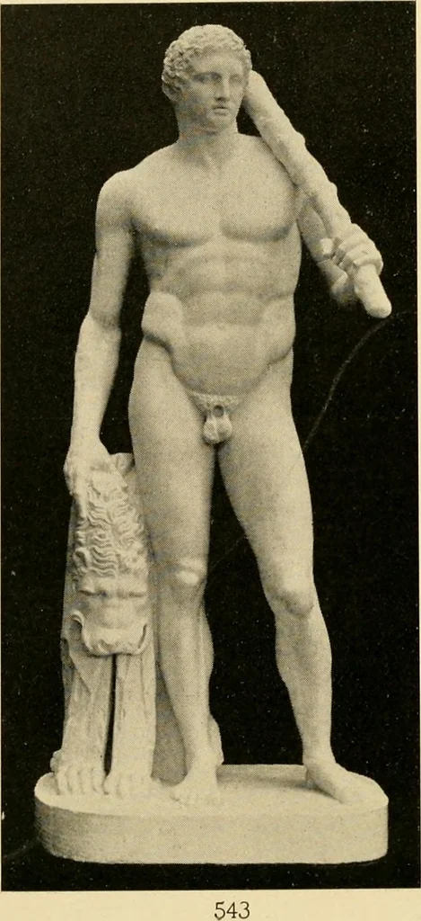 An illustration from Catalogue of plaster cast reproductions from antique, medieval and modern sculpture : subjects for art schools., 1901, leaf 121