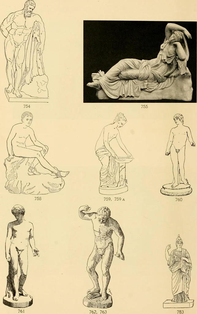 An illustration from Catalogue of plaster cast reproductions from antique, medieval and modern sculpture : subjects for art schools., 1901, leaf 125