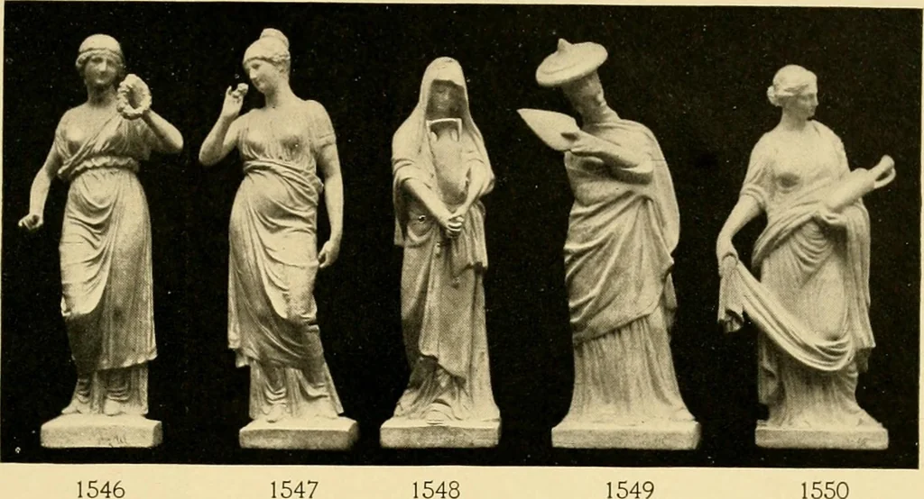 An illustration from Catalogue of plaster cast reproductions from antique, medieval and modern sculpture : subjects for art schools., 1901, leaf 128