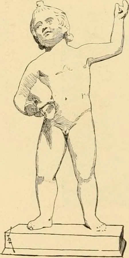 An illustration from Catalogue of plaster cast reproductions from antique, medieval and modern sculpture : subjects for art schools., 1901, leaf 129