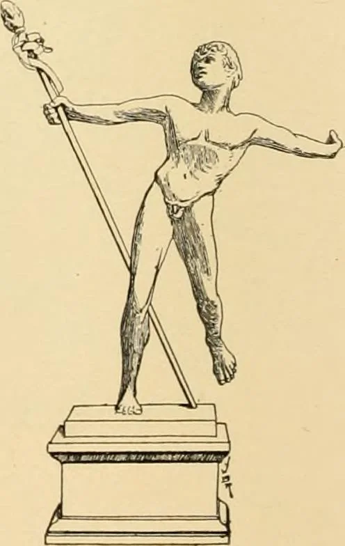 An illustration from Catalogue of plaster cast reproductions from antique, medieval and modern sculpture : subjects for art schools., 1901, leaf 129