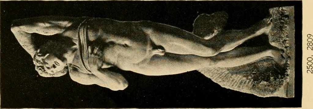 An illustration from Catalogue of plaster cast reproductions from antique, medieval and modern sculpture : subjects for art schools., 1901, leaf 131