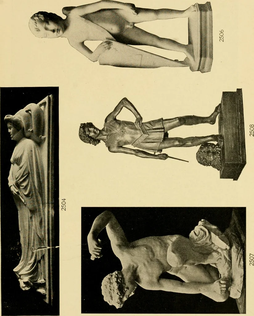 An illustration from Catalogue of plaster cast reproductions from antique, medieval and modern sculpture : subjects for art schools., 1901, leaf 132