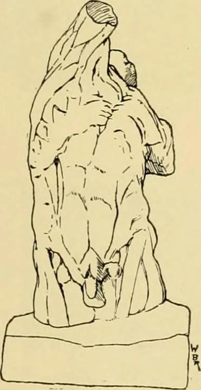 An illustration from Catalogue of plaster cast reproductions from antique, medieval and modern sculpture : subjects for art schools., 1901, leaf 136