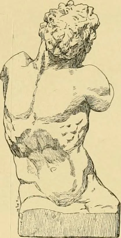 An illustration from Catalogue of plaster cast reproductions from antique, medieval and modern sculpture : subjects for art schools., 1901, leaf 136