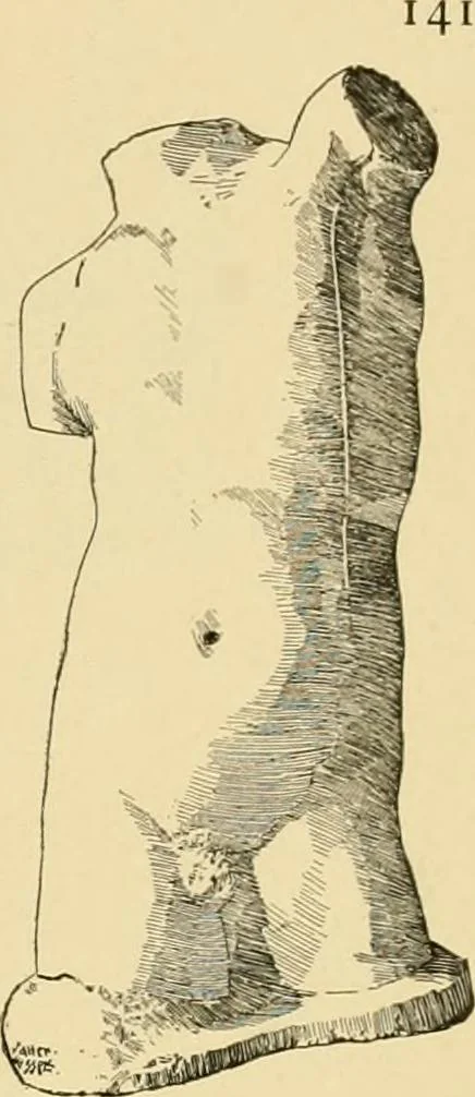 An illustration from Catalogue of plaster cast reproductions from antique, medieval and modern sculpture : subjects for art schools., 1901, leaf 136