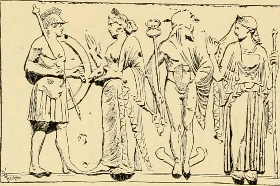 An illustration from Catalogue of plaster cast reproductions from antique, medieval and modern sculpture : subjects for art schools., 1901, leaf 171