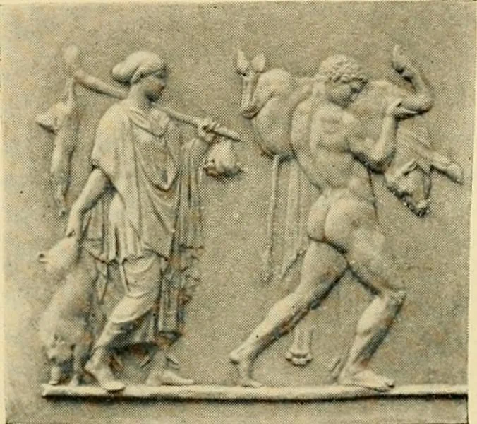 An illustration from Catalogue of plaster cast reproductions from antique, medieval and modern sculpture : subjects for art schools., 1901, leaf 172