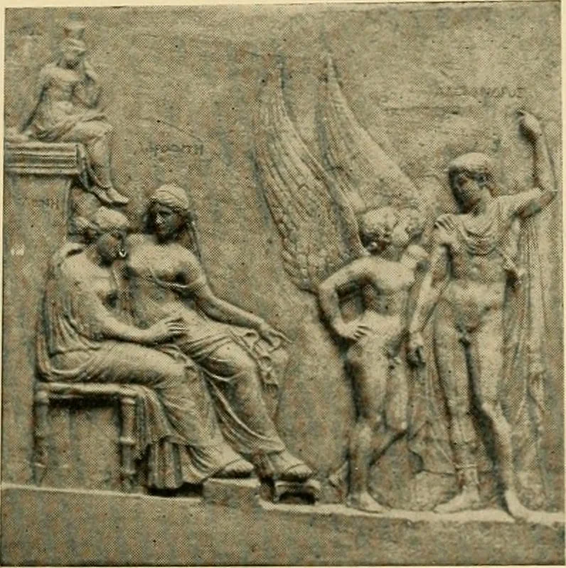 An illustration from Catalogue of plaster cast reproductions from antique, medieval and modern sculpture : subjects for art schools., 1901, leaf 172