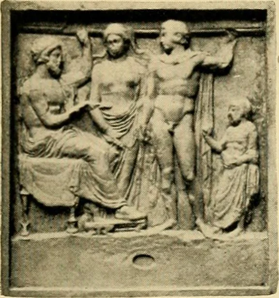 An illustration from Catalogue of plaster cast reproductions from antique, medieval and modern sculpture : subjects for art schools., 1901, leaf 174