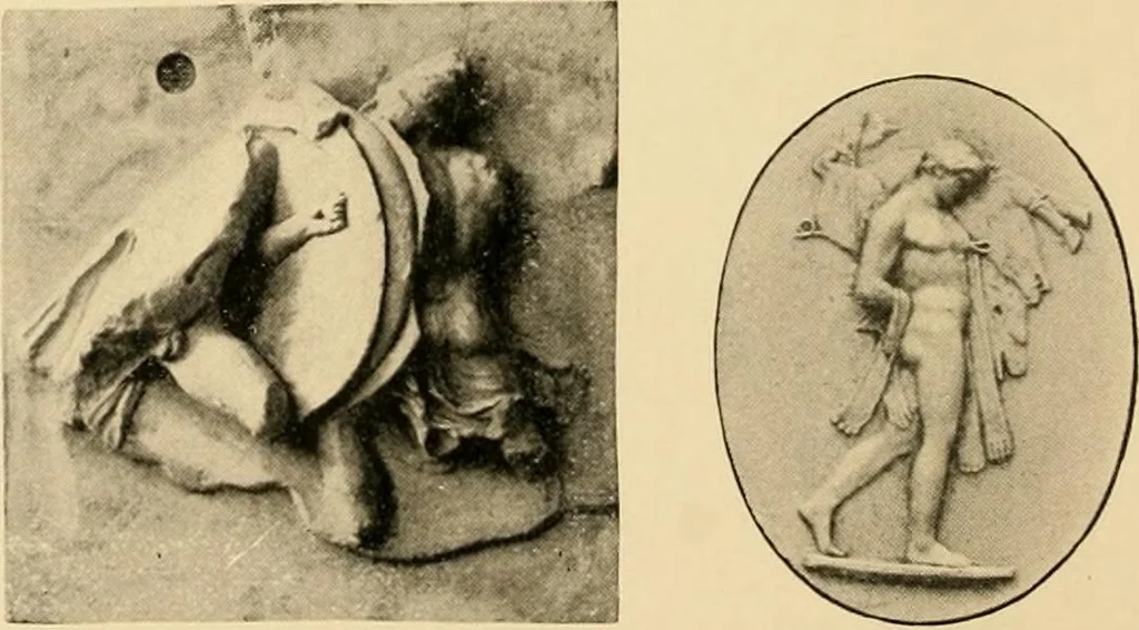 An illustration from Catalogue of plaster cast reproductions from antique, medieval and modern sculpture : subjects for art schools., 1901, leaf 177