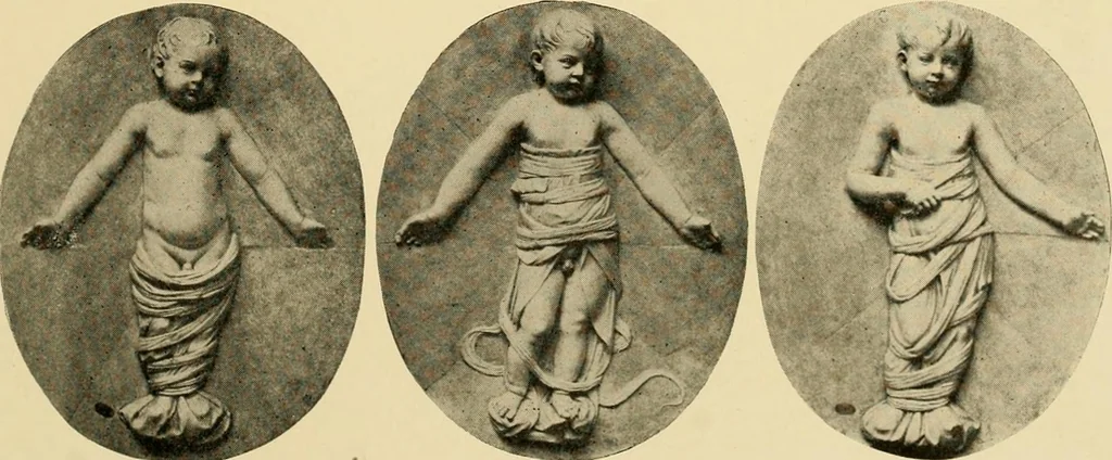 An illustration from Catalogue of plaster cast reproductions from antique, medieval and modern sculpture : subjects for art schools., 1901, leaf 180