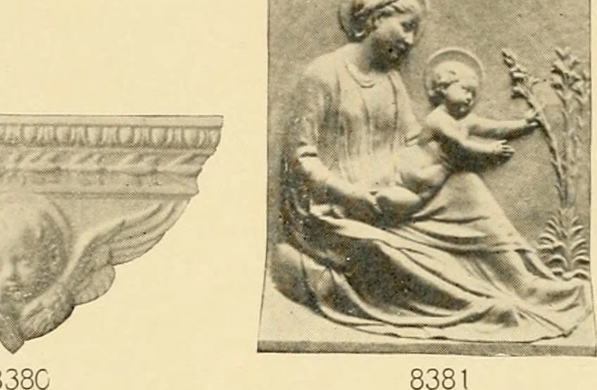 An illustration from Catalogue of plaster cast reproductions from antique, medieval and modern sculpture : subjects for art schools., 1901, leaf 183