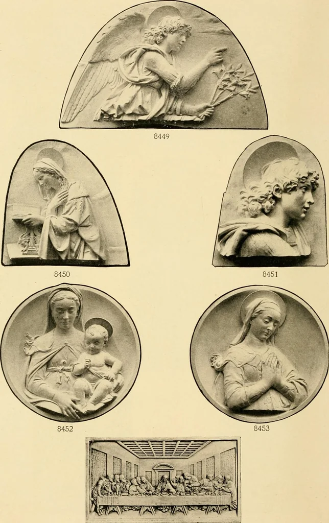 An illustration from Catalogue of plaster cast reproductions from antique, medieval and modern sculpture : subjects for art schools., 1901, leaf 191