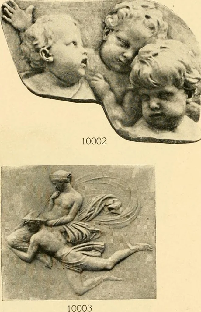 An illustration from Catalogue of plaster cast reproductions from antique, medieval and modern sculpture : subjects for art schools., 1901, leaf 195