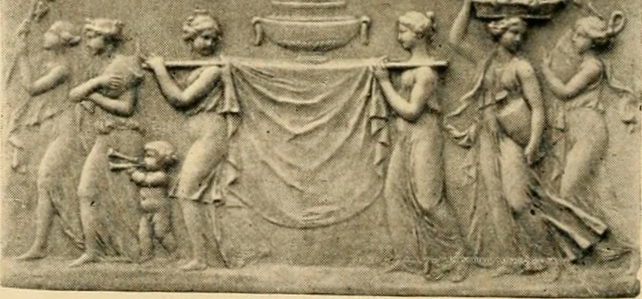 An illustration from Catalogue of plaster cast reproductions from antique, medieval and modern sculpture : subjects for art schools., 1901, leaf 197