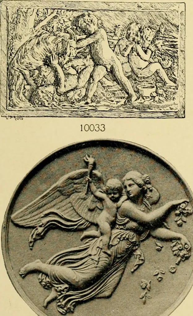 An illustration from Catalogue of plaster cast reproductions from antique, medieval and modern sculpture : subjects for art schools., 1901, leaf 198