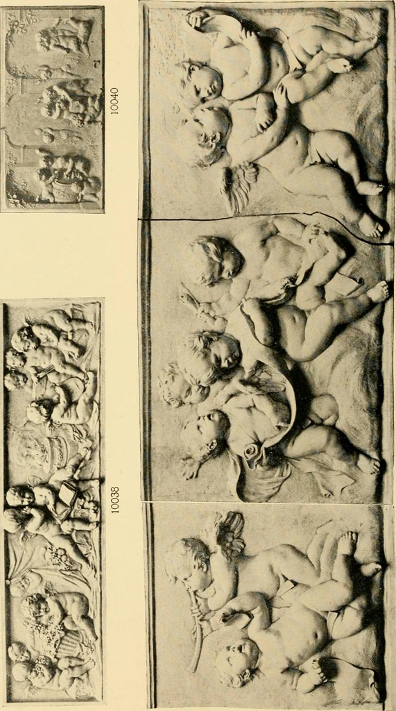 An illustration from Catalogue of plaster cast reproductions from antique, medieval and modern sculpture : subjects for art schools., 1901, leaf 199