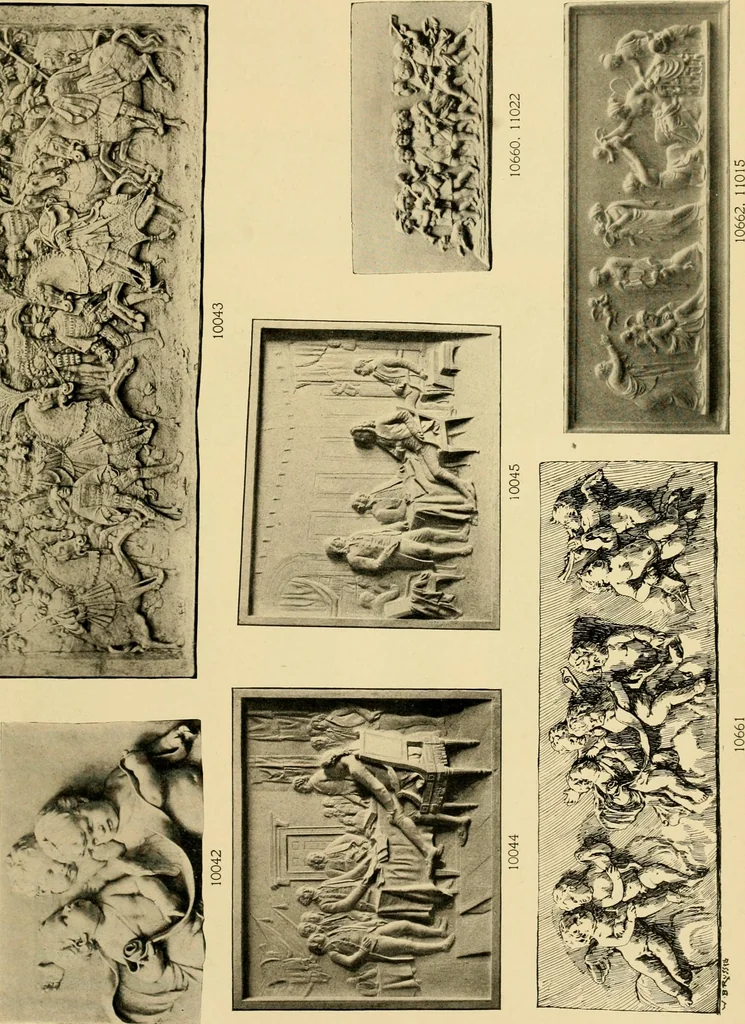 An illustration from Catalogue of plaster cast reproductions from antique, medieval and modern sculpture : subjects for art schools., 1901, leaf 200