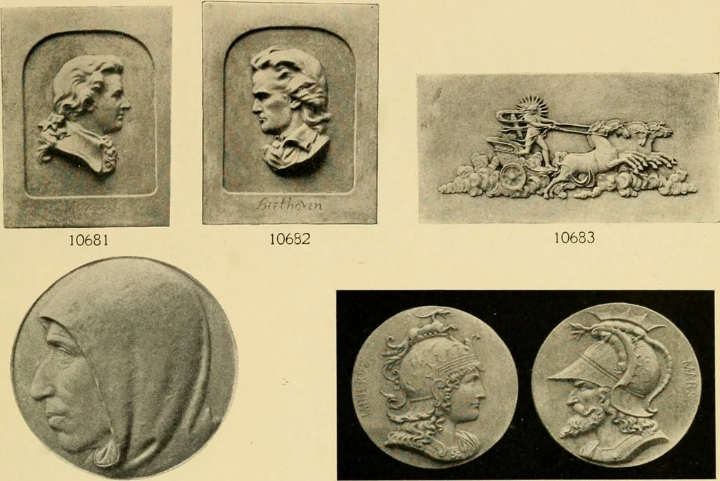 An illustration from Catalogue of plaster cast reproductions from antique, medieval and modern sculpture : subjects for art schools., 1901, leaf 202