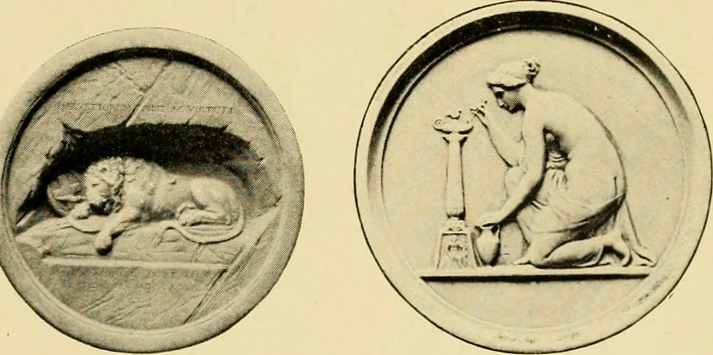 An illustration from Catalogue of plaster cast reproductions from antique, medieval and modern sculpture : subjects for art schools., 1901, leaf 204